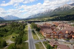 14B Canmore From Helicopter in Summer With Cascade Mountain On Left.jpg